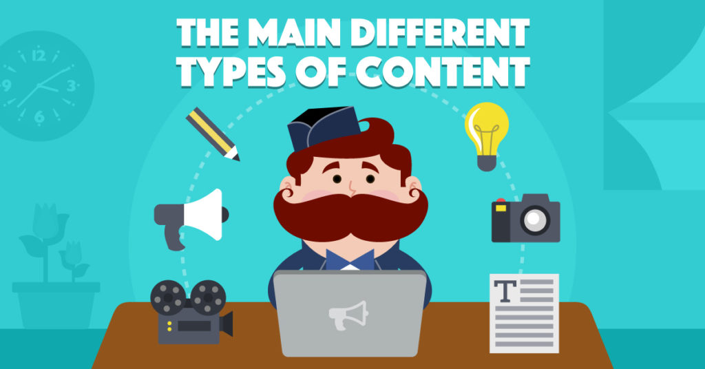 Type of content in blog